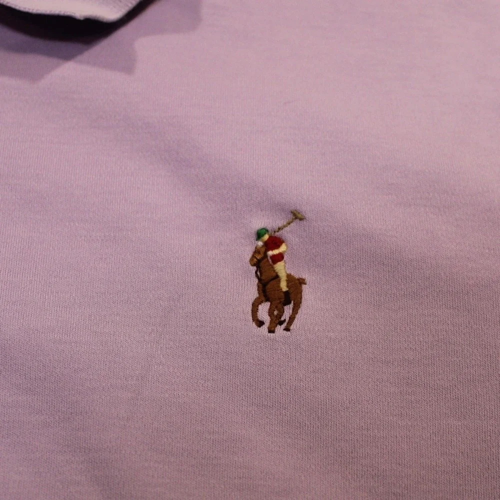 Polo Ralph Lauren Classic Fit Purple Polo‎ Shirt with Pony Logo